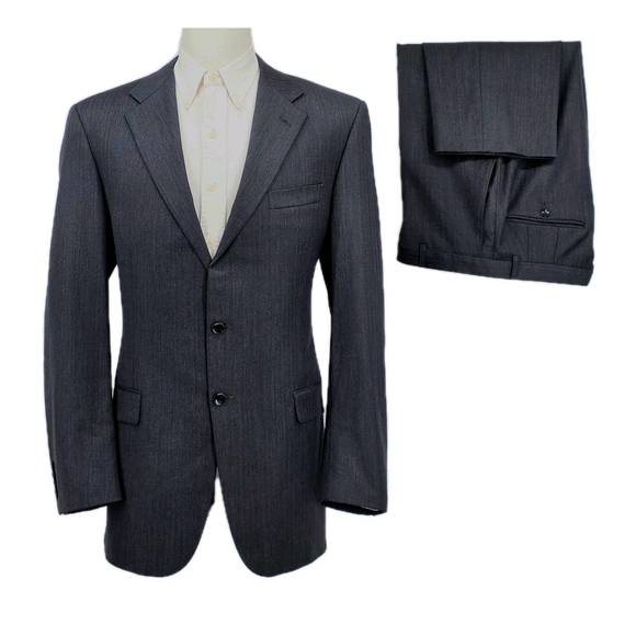 Hickey Freeman Other - Quiet Luxury Hickey Freeman Herringbone Suit Men’s 42L USA Tailored